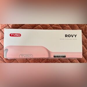 TYMO ROVY Pink Wave Curling Iron Hair Styling Tool